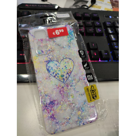 Funda Redmi note 11 4g Corazón multicolor