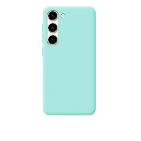 Funda Silicona Suave Samsung S23 con Cámara 3D verde