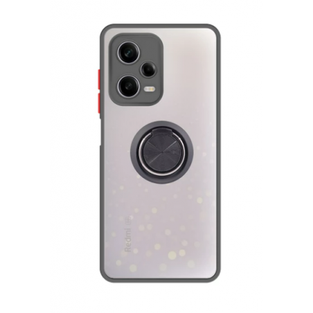 Funda Gel Xiaomi Redmi Note 12 Pro Imán con soporte  COLOR NEGRO