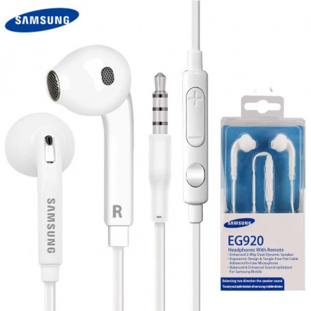 Auriculares con Micrófono Samsung Manos Libres  Blanco