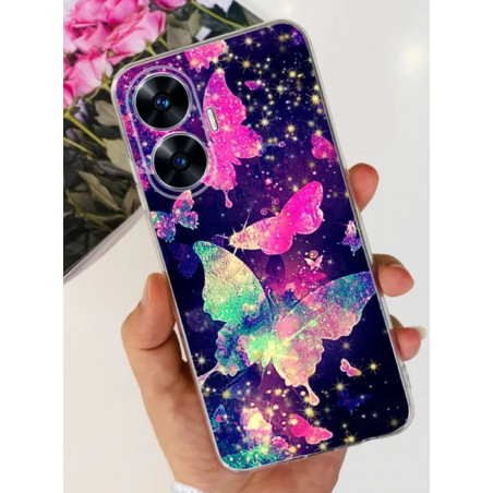 Funda para REALME C55 Mariposas de colores