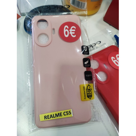 Funda para Realme C55 Color rosita