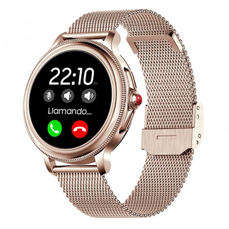 Smartwatch Metal + Silicona COOL Dover  (Llamadas, Salud, Deporte, Correa Extra)