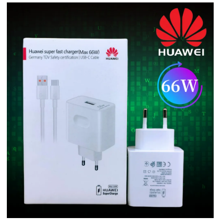 Huawei-cargador Original de 66w, adaptador de la UE