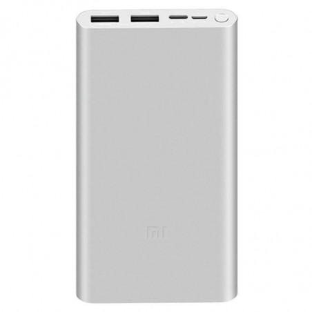 Powerbank 10000mAh Xiaomi Mi Powerbank 3/ Plata