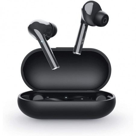 Auriculares Bluetooth Trust Nika Touch con estuche de carga/ Autonomía 6h/ Negros