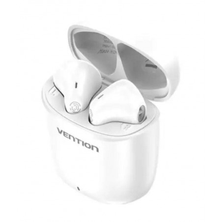 Auriculares Bluetooth Vention NBGW0 con estuche de carga/ Autonomía 7h/ Blancos