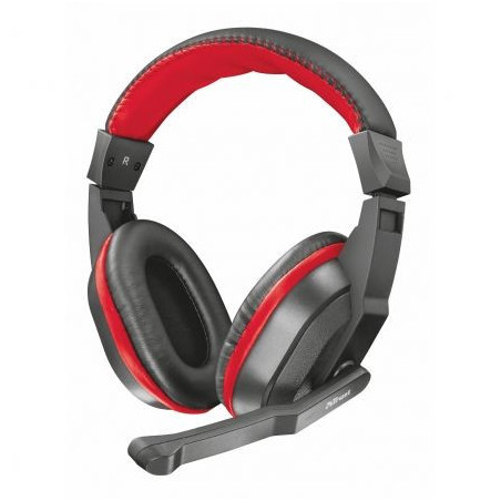 Auriculares Gaming con Micrófono Trust Gaming Ziva/ Rojos