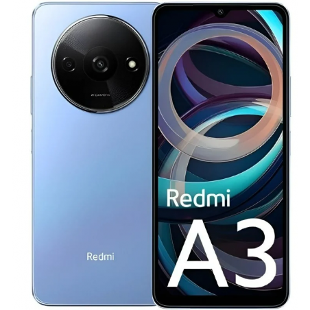 Smartphone Xiaomi Redmi A3 4GB/ 128GB/ 6.71"/ Azul Lago