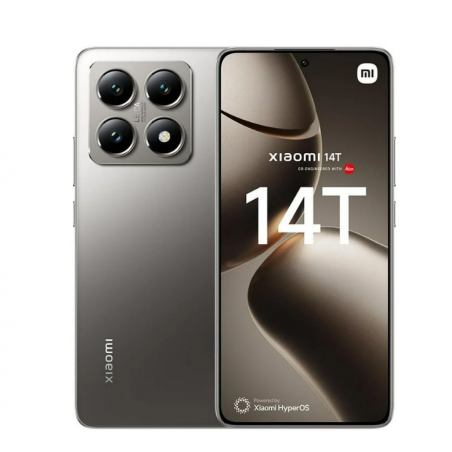 Smartphone Xiaomi 14T 6,36'' 5G Hdr10 Amoled 12Gb/256Gb Titan Gray