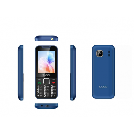 Qubo Teléfono móvil X-240BL azul