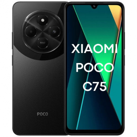 Smartphone Xiaomi POCO C75 8GB/ 256GB/ 6.88"/ Negro