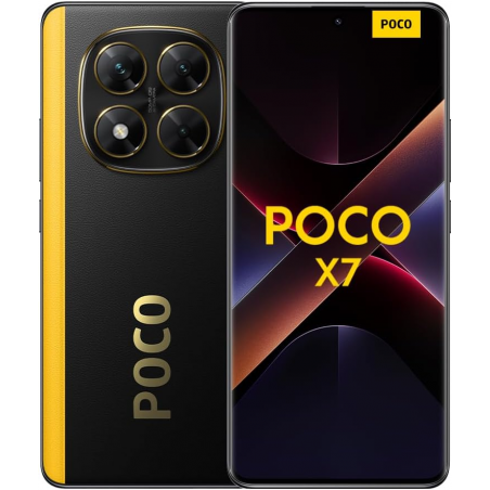 Smartphone Xiaomi POCO X7 12GB/ 512GB/ 6.67"/ 5G/ Amarillo y Negro