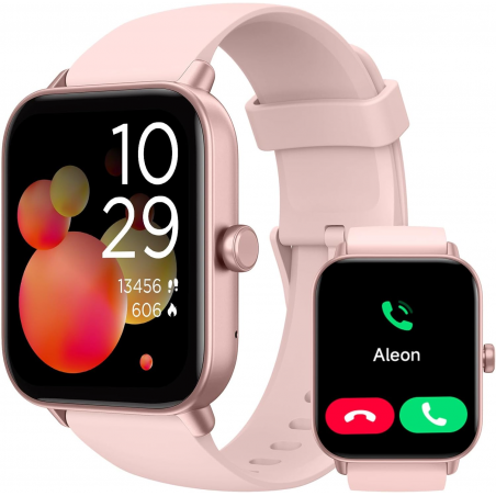 TOOBUR Reloj Inteligente Mujer con Alexa color rosa