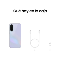 Smartphone Samsung Galaxy A36 8GB/ 256GB/ 6.7"/ 5G/ Lavanda