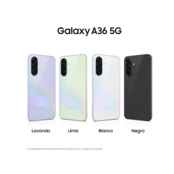 Smartphone Samsung Galaxy A36 8GB/ 256GB/ 6.7"/ 5G/ Lavanda