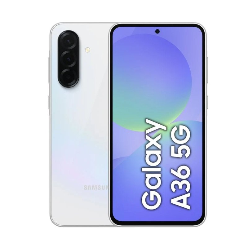 Smartphone Samsung Galaxy A36 8GB/ 256GB/ 6.7"/ 5G/ Blanco