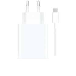 Cargador de Pared Xiaomi 67W HyperCharge Combo (Type-A)/ 1xUSB + Cable USB Tipo-C/ 67W
