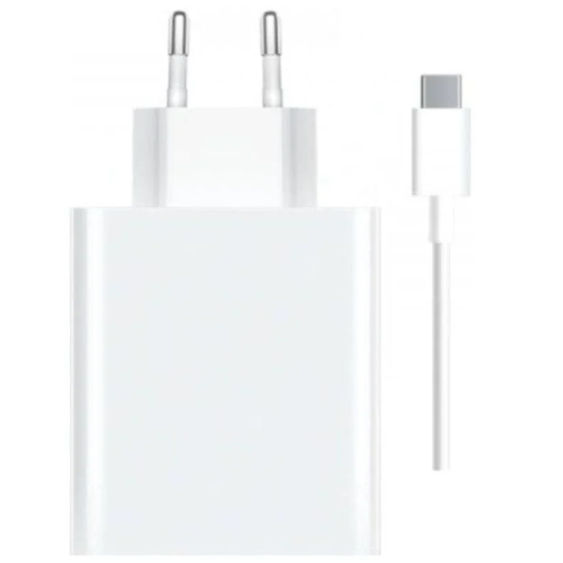 Cargador de Pared Xiaomi 120W HyperCharge Combo (Type-A)/ 1xUSB + Cable USB Tipo-C/ 120W
