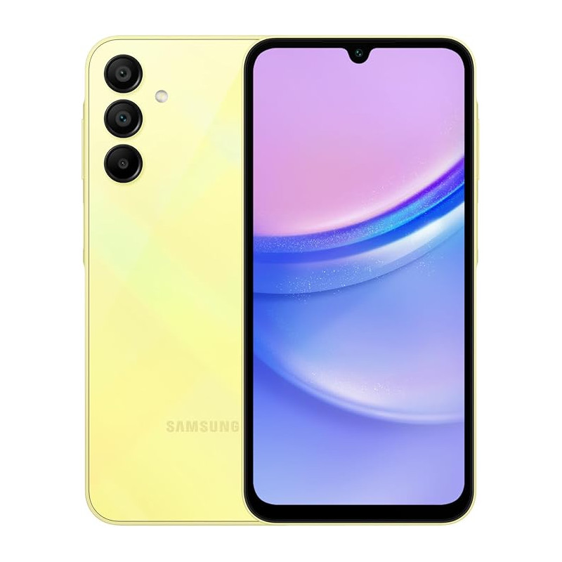 SAMSUNG Galaxy A15, Dual, 128GB 4GB Ram, Amarillo