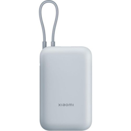 Powerbank 10000mAh Xiaomi Power Bank Integrated Cable/ 22.5W/ Azul