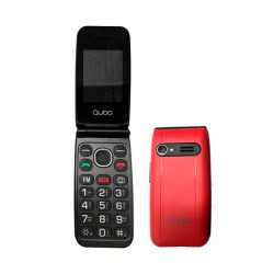 Qubo Teléfono móvil X-240BL Rojo