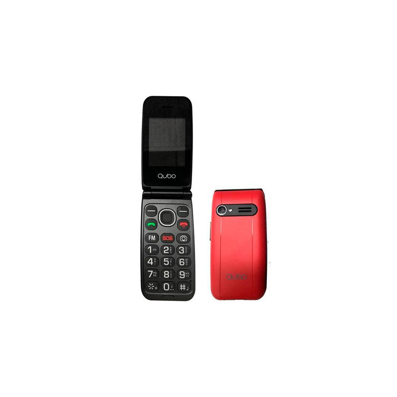 Qubo Teléfono móvil X-240BL Rojo Qubo Teléfono móvil X-240BL Rojo