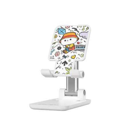 WIWU Soporte Movil y Tablet Sobremesa Ajustable color blanco