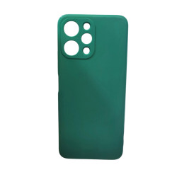 Funda Redmi 12 color verde  lisa