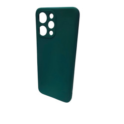 Funda Redmi 12 color verde  lisa