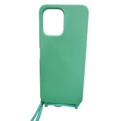 Funda Redmi 12 color verde con cuerda