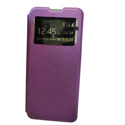 Funda Flip apertura tipo libro para REDMI 12 lila
