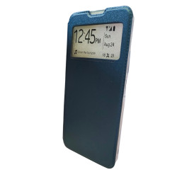 Funda Flip apertura tipo libro para REDMI 12 Azul