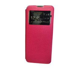 Funda Flip apertura tipo libro para REDMI 12 rosa