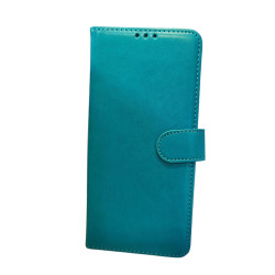 Funda libro para Redmi 12 con cierre clip color azul
