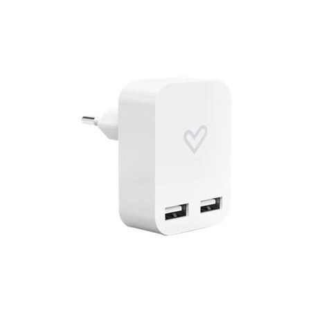 Cargador Energy Sistem Dual USB 2.4 A Blanco