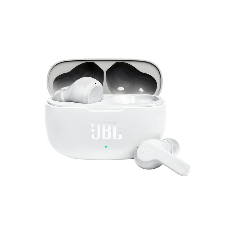 Auriculares Bluetooth JBL Wave 200TWS con estuche de carga/ Autonomía 5h/ Blancos Auriculares Bluetooth JBL Wave 200TWS con estuche de carga/ Autonomía 5h/ Blancos