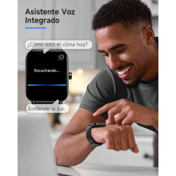 TOOBUR Reloj Inteligente Mujer con Alexa color negro