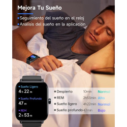 TOOBUR Reloj Inteligente Mujer con Alexa color negro