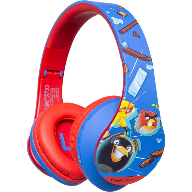 Auriculares para niños PowerLocus Angry Birds Edition Auriculares para niños PowerLocus Angry Birds Edition