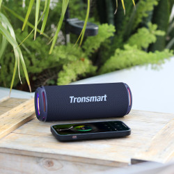 Altavoz Bluetooth Portátil TRANSMART T7 Lite (Azul - Bluetooth - Bluetooth 5.3 - 24 W)