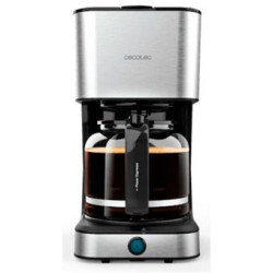 Cafetera de Goteo Cecotec Coffee 66 Heat, 950 W, 12 Tazas, 1,5 L - Inox y Negro