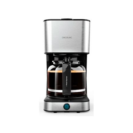 Cafetera de Goteo Cecotec Coffee 66 Heat, 950 W, 12 Tazas, 1,5 L - Inox y Negro