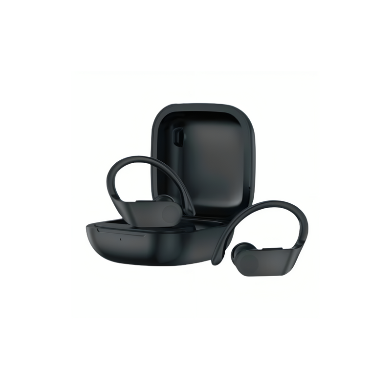 Auriculares Deportivos Bluetooth Daewoo TWS SPORT DW2012 con estuche de carga/ Autonomía 3h/ Negros Auriculares Deportivos Bluetooth Daewoo TWS SPORT DW2012 con estuche de carga/ Autonomía 3h/ Negros