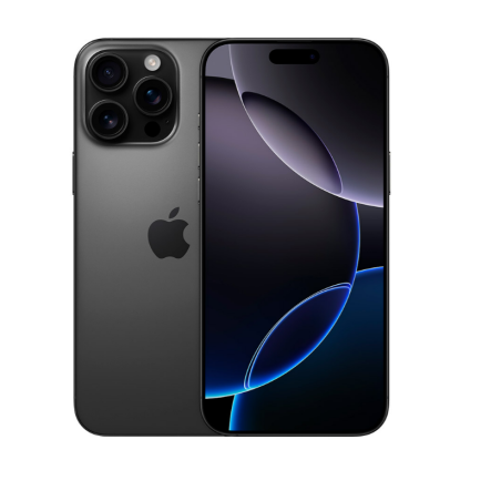 Smartphone Apple iPhone 16 Pro Max 256GB/ 6.9"/ 5G/ Titanio Negro