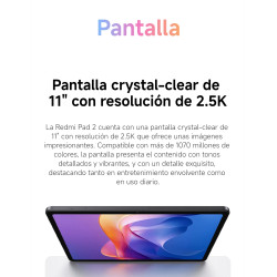 Tablet Xiaomi Redmi Pad 2 11"/ 4GB/ 128GB/ Octacore/ Verde Menta