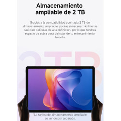 Tablet Xiaomi Redmi Pad 2 11"/ 4GB/ 128GB/ Octacore/ Gris Grafito