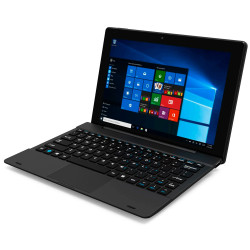 DENVER NBQ-10125ES Intel Z8350 2 en 1 Negro - Ordenador Portátil 10.1" 4GB 64GB