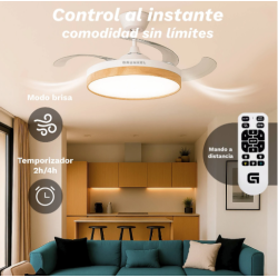 Grunkel SKYWIND-42W25 - Ventilador de Techo