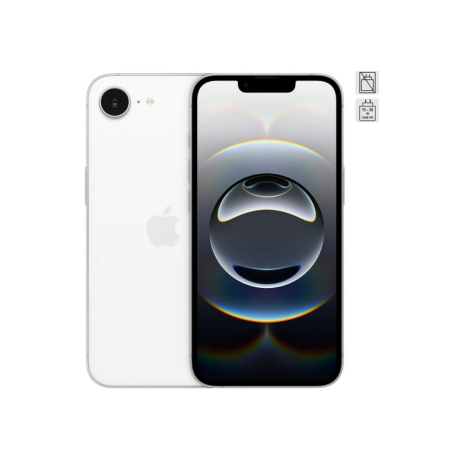 Smartphone Apple iPhone 16e 128GB Blanco OLED A18 48MP 6.1" 5G USB-C Face ID IP68